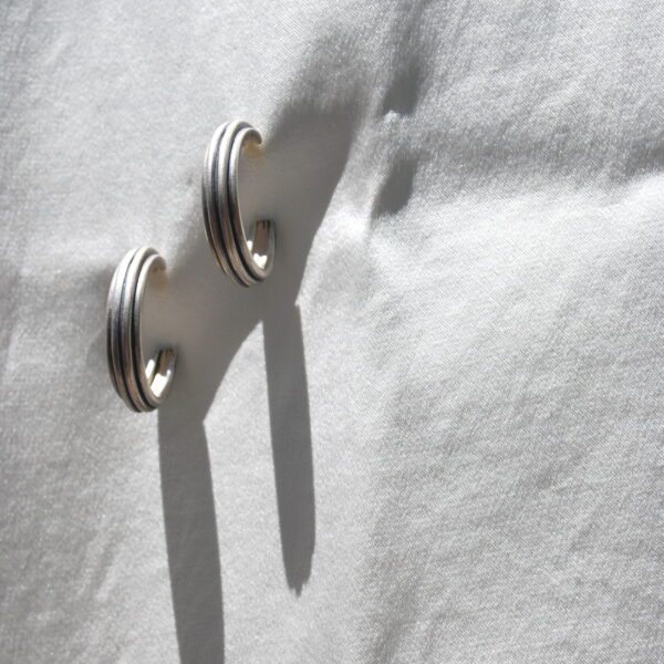 Lines Hoops Earrings
