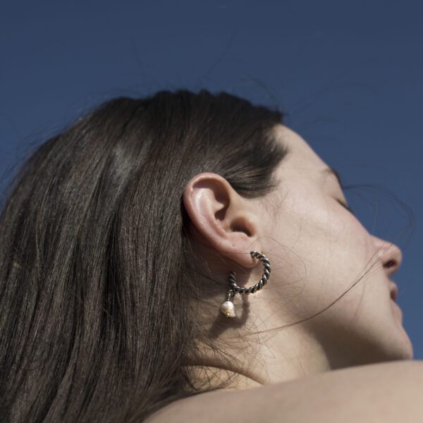 Pearl Hoops